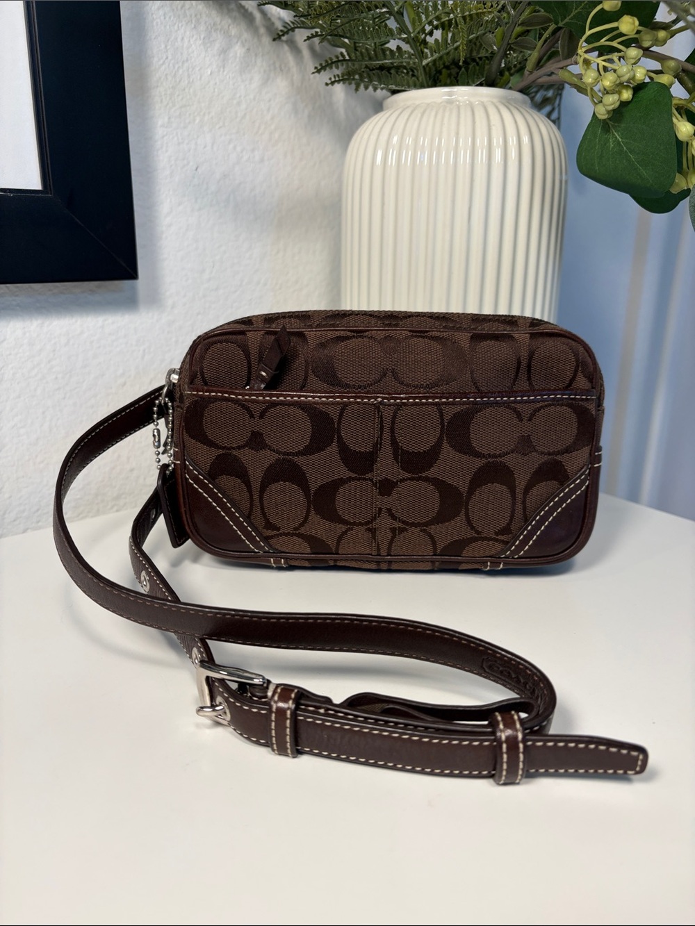 COACH Y2K Mini Signature Jacquard Canvas Belt Bag - Picture 5 of 16